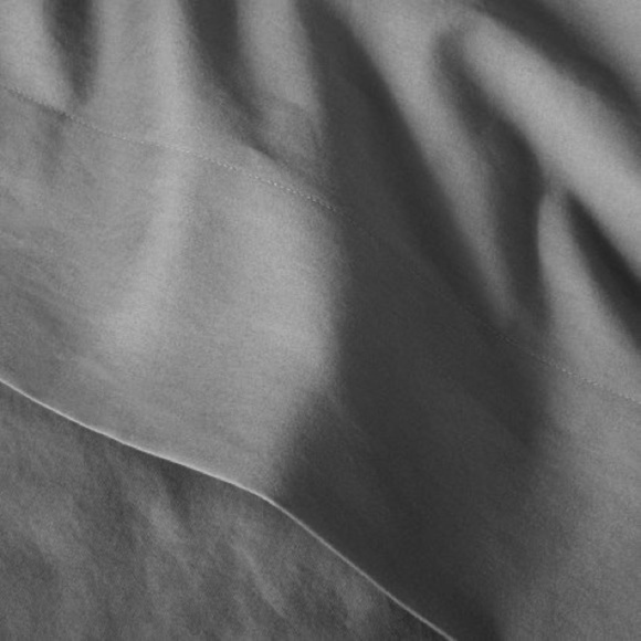 Casaluna 500 Thread Count Washed Supima Sateen Solid Pillowcase Set King… - Picture 3 of 5